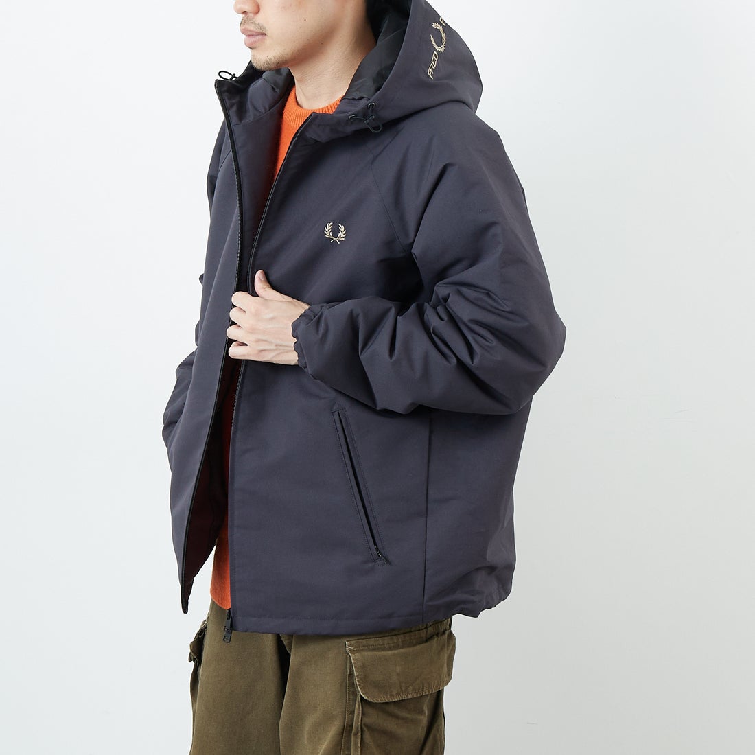 ANCOR/WARM&&モデル身長：167cm 着用サイズ：L&&