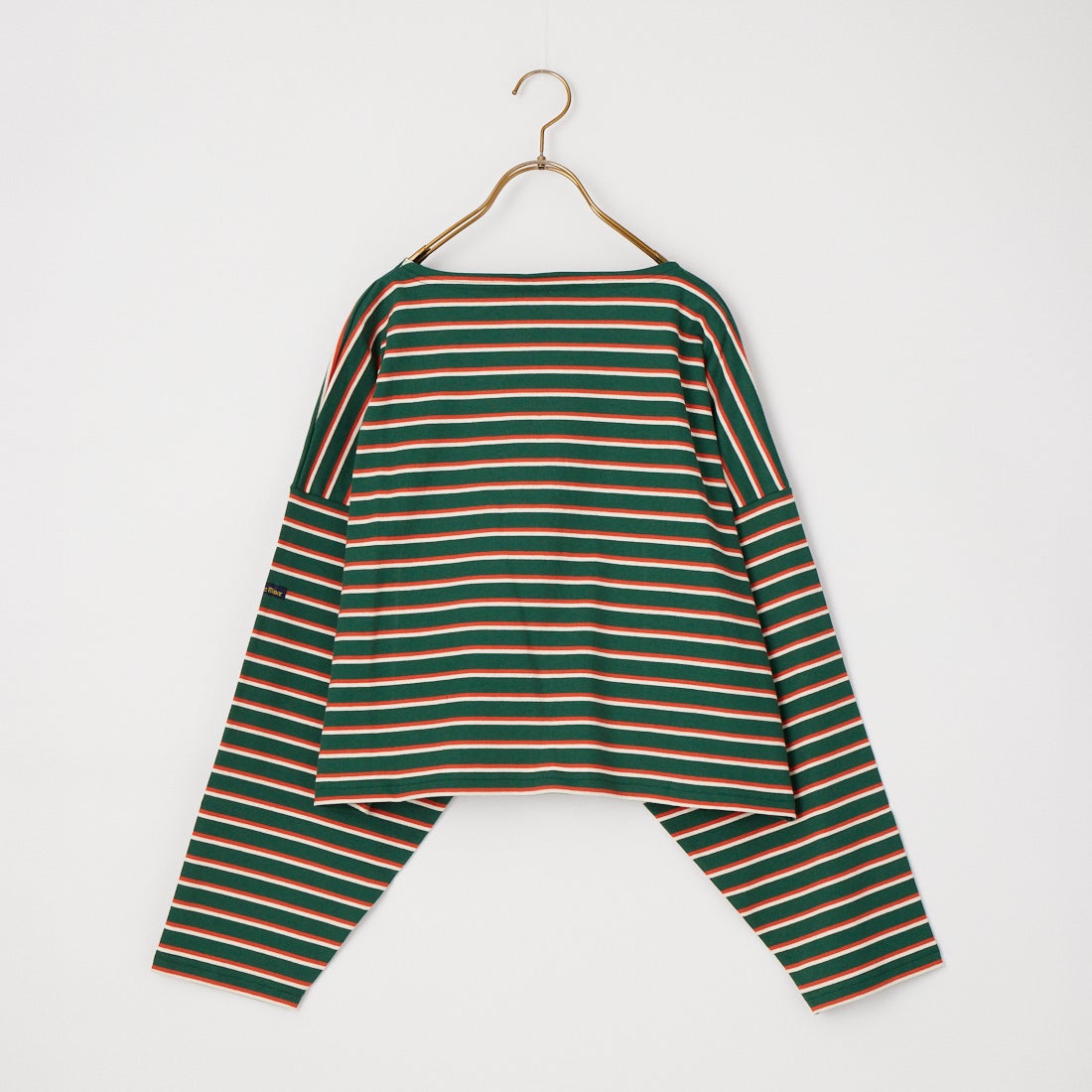 Le minor [ルミノア] ロングスリーブバスクTシャツ [20JG18304] MLT GREEN