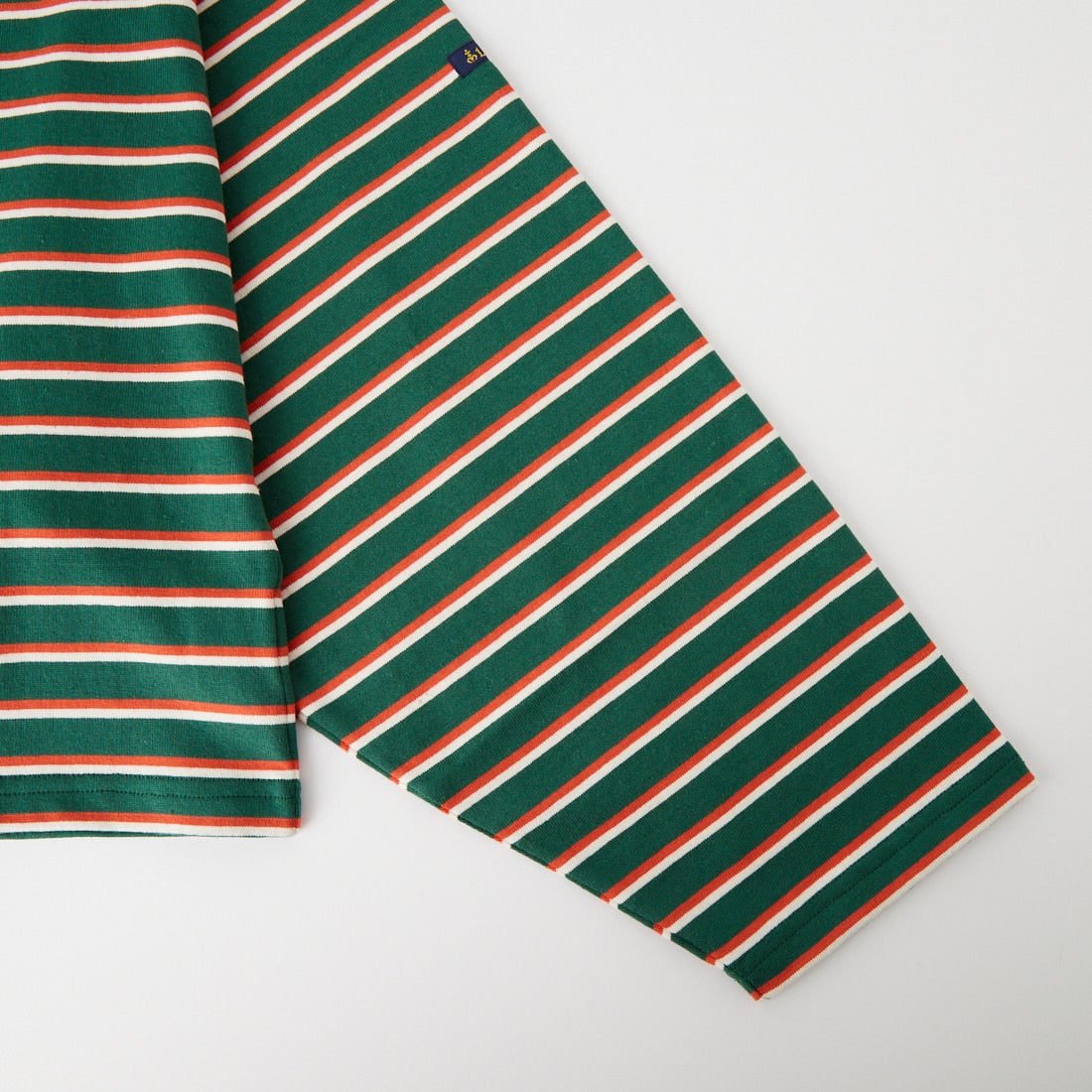 Le minor [ルミノア] ロングスリーブバスクTシャツ [20JG18304] MLT GREEN