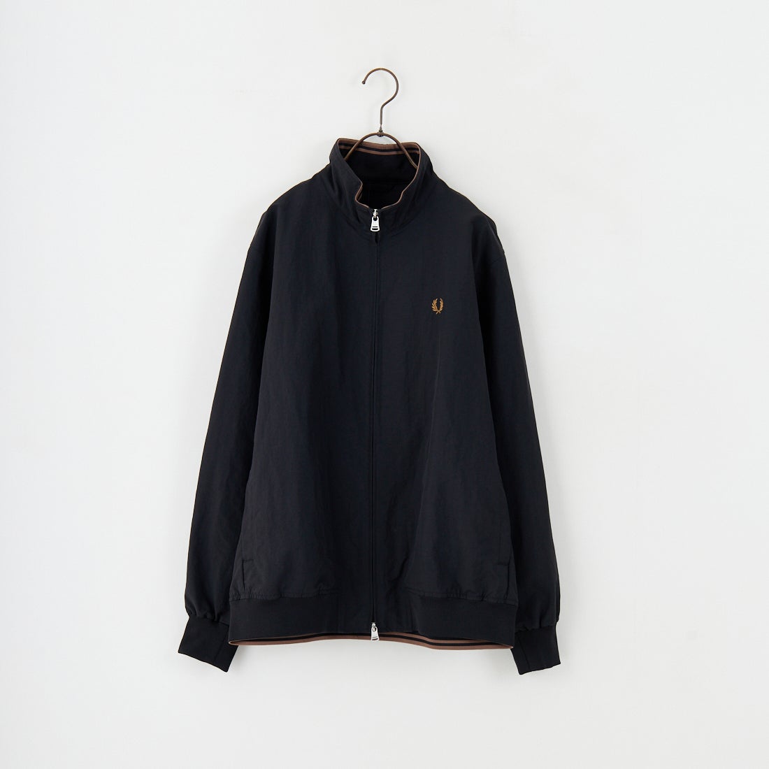 FRED PERRY [フレッドペリー] 別注 ナイロンブレンサムジャケット [FPM-25A-007JF] BLK/SHADED