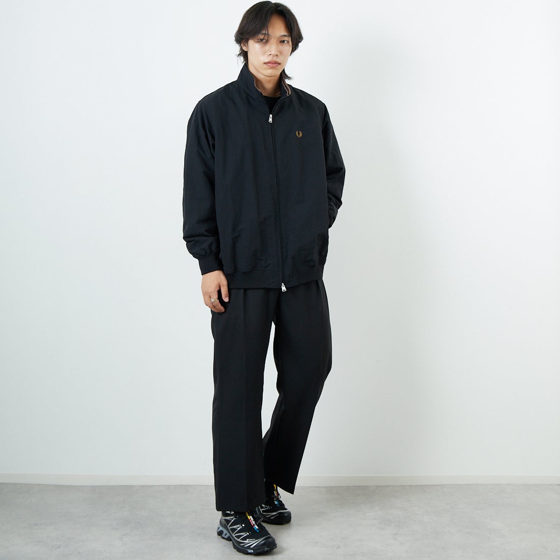 FRED PERRY [フレッドペリー] 別注 ナイロンブレンサムジャケット [FPM