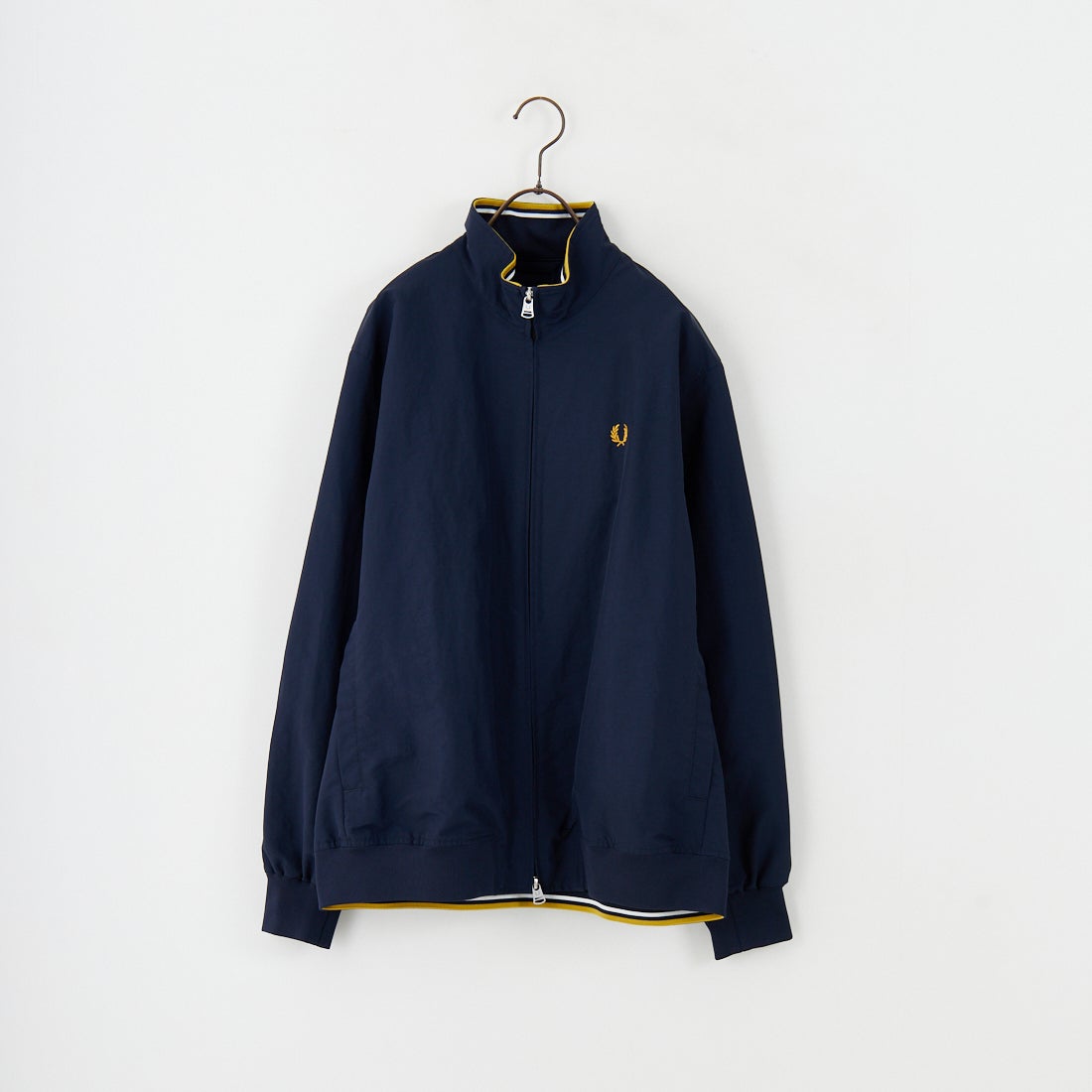 FRED PERRY [フレッドペリー] 別注 ナイロンブレンサムジャケット [FPM-25A-007JF] NVY/ECR/HO