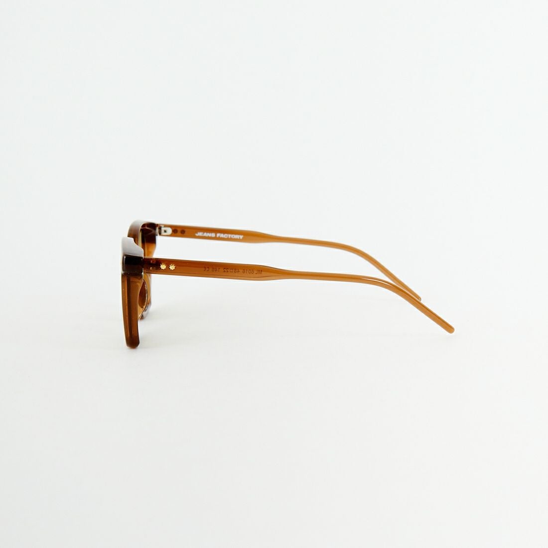 JEANS FACTORY [ジーンズファクトリー] セルフレームウェリントンタイプ [ML6016] BROWN