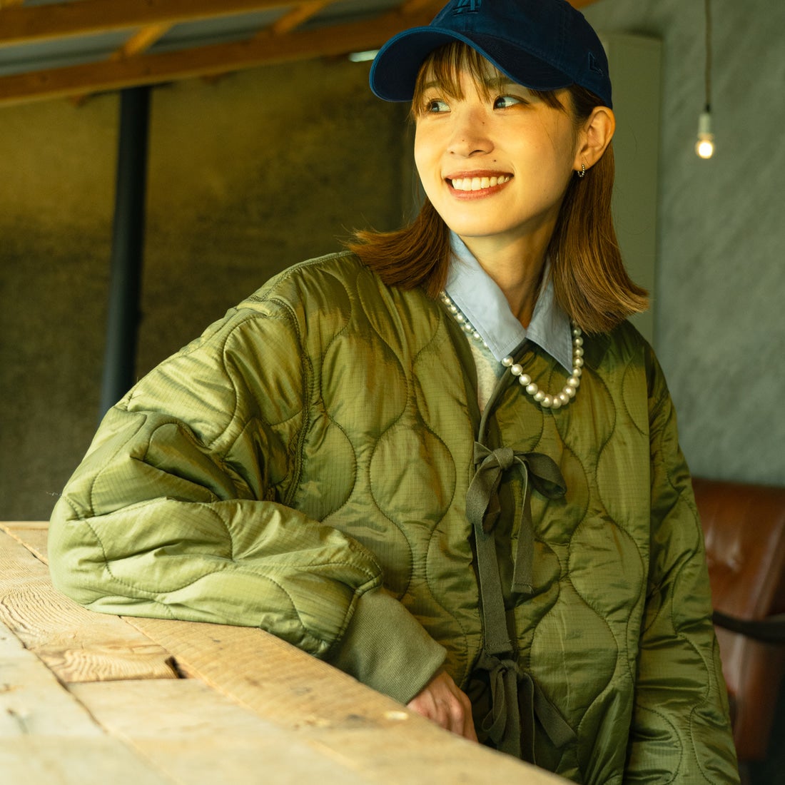 MILITARY [ミリタリー] 別注 M-65 キルティングライナージャケット [T