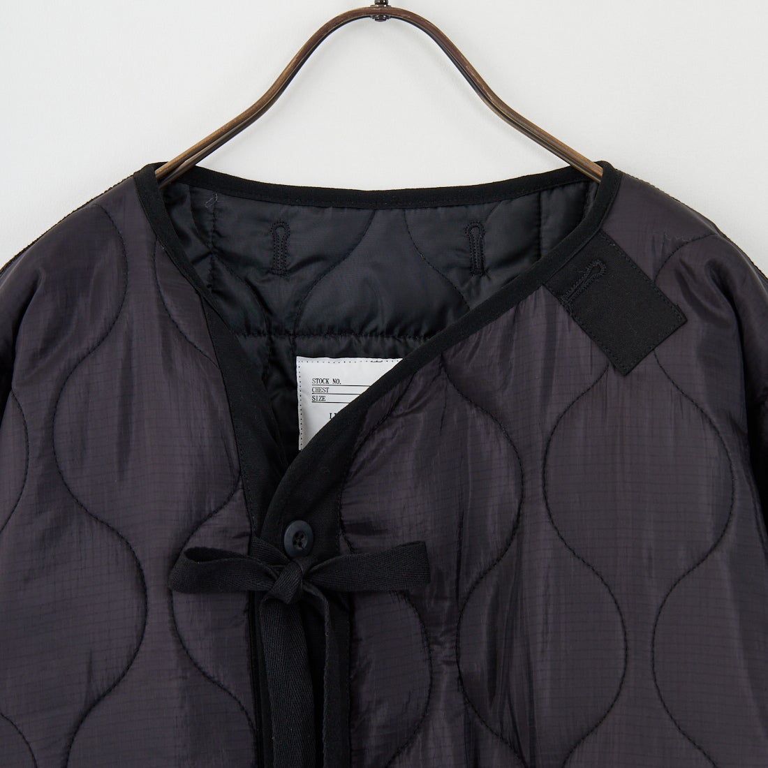 MILITARY [ミリタリー] 別注 M-65 キルティングライナージャケット [T-25789001-JF] BLACK