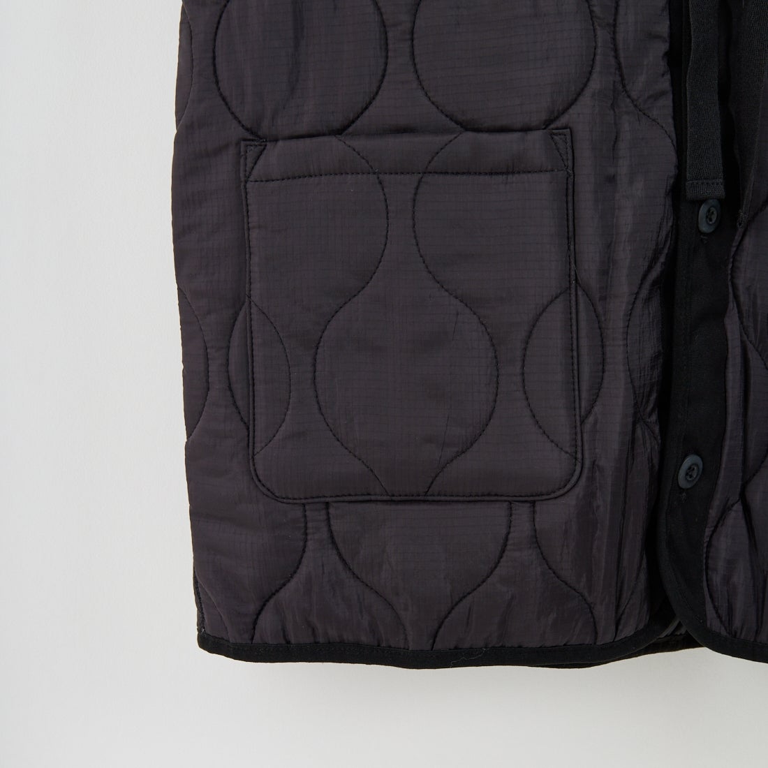 MILITARY [ミリタリー] 別注 M-65 キルティングライナージャケット [T-25789001-JF] BLACK