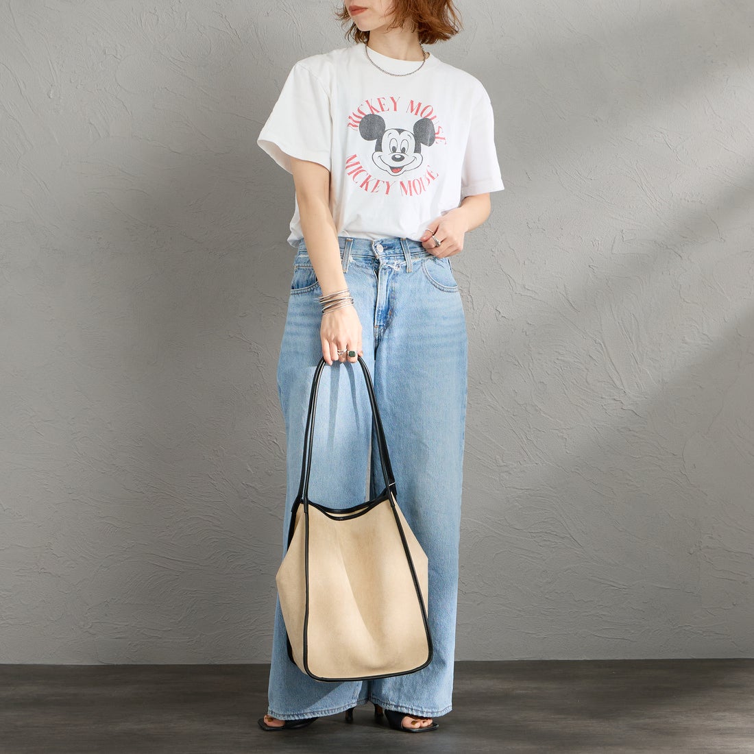 iommi [イオミ] パイピングトートバッグ [ZH-51008] BEIGE