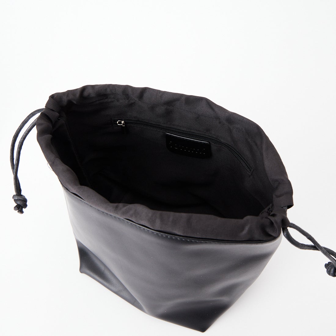 iommi [イオミ] パイピングトートバッグ [ZH-51008] BLACK