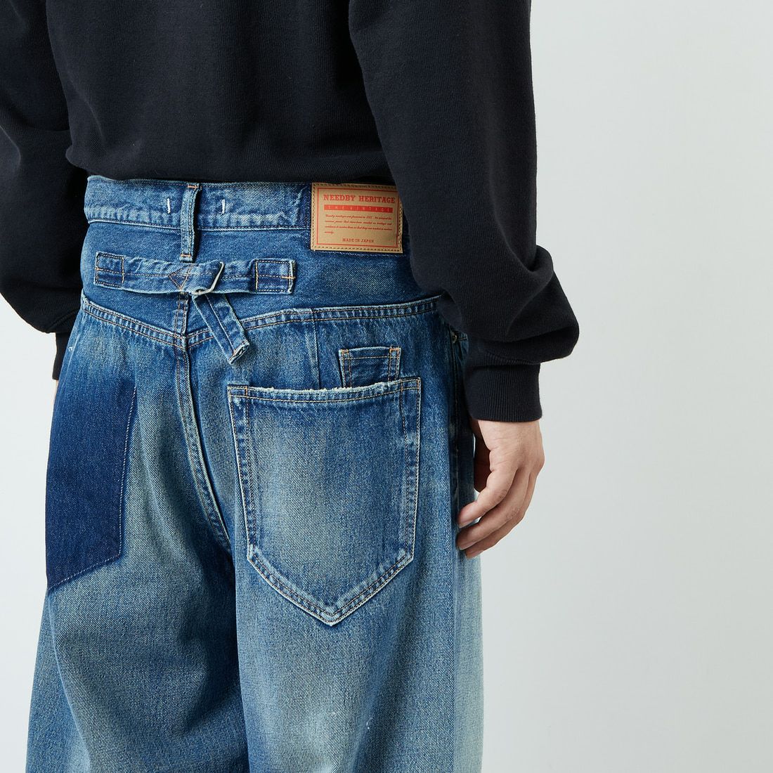 NEEDBY heritage [ニードバイヘリテージ] NO.10 ワイドテーパードデニム [N1VWV083705Y] 5Y