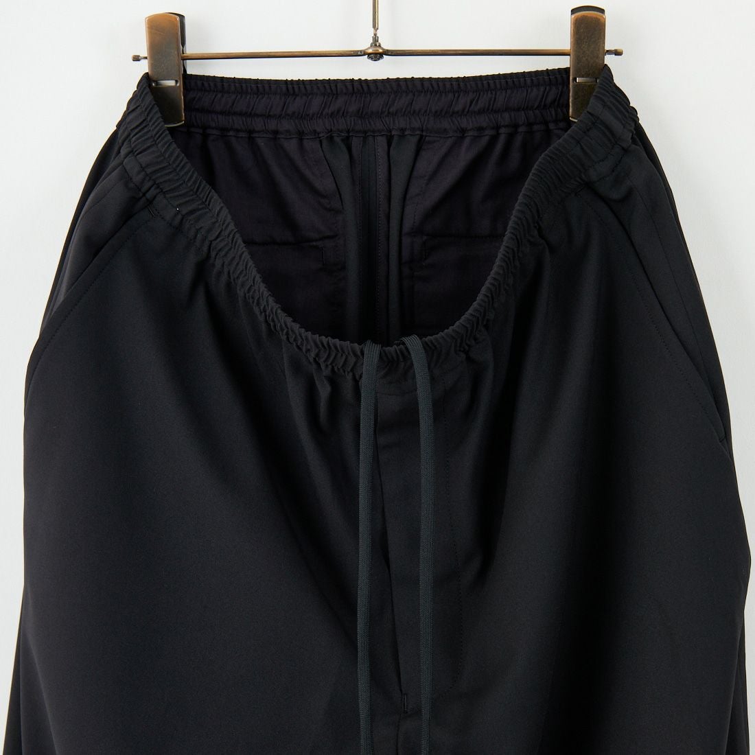 Noir Fabrik [ヌワールファブリック] ミニマルワイドスラックス [NF-253-080] BLACK