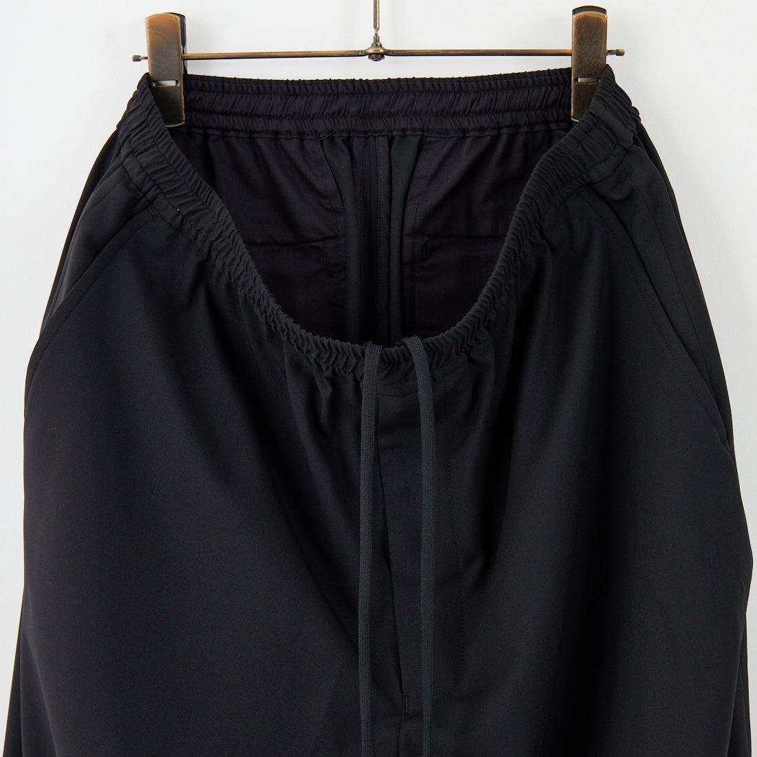 Noir Fabrik [ヌワールファブリック] ミニマルワイドスラックス [NF-253-080] BLACK
