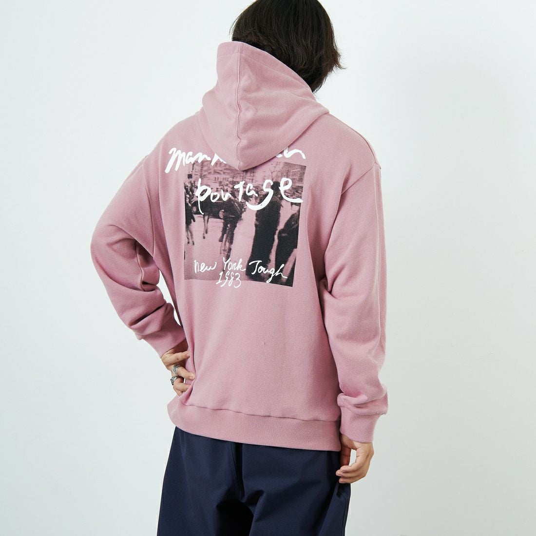 PINK&&モデル身長：179cm 着用サイズ：L&&