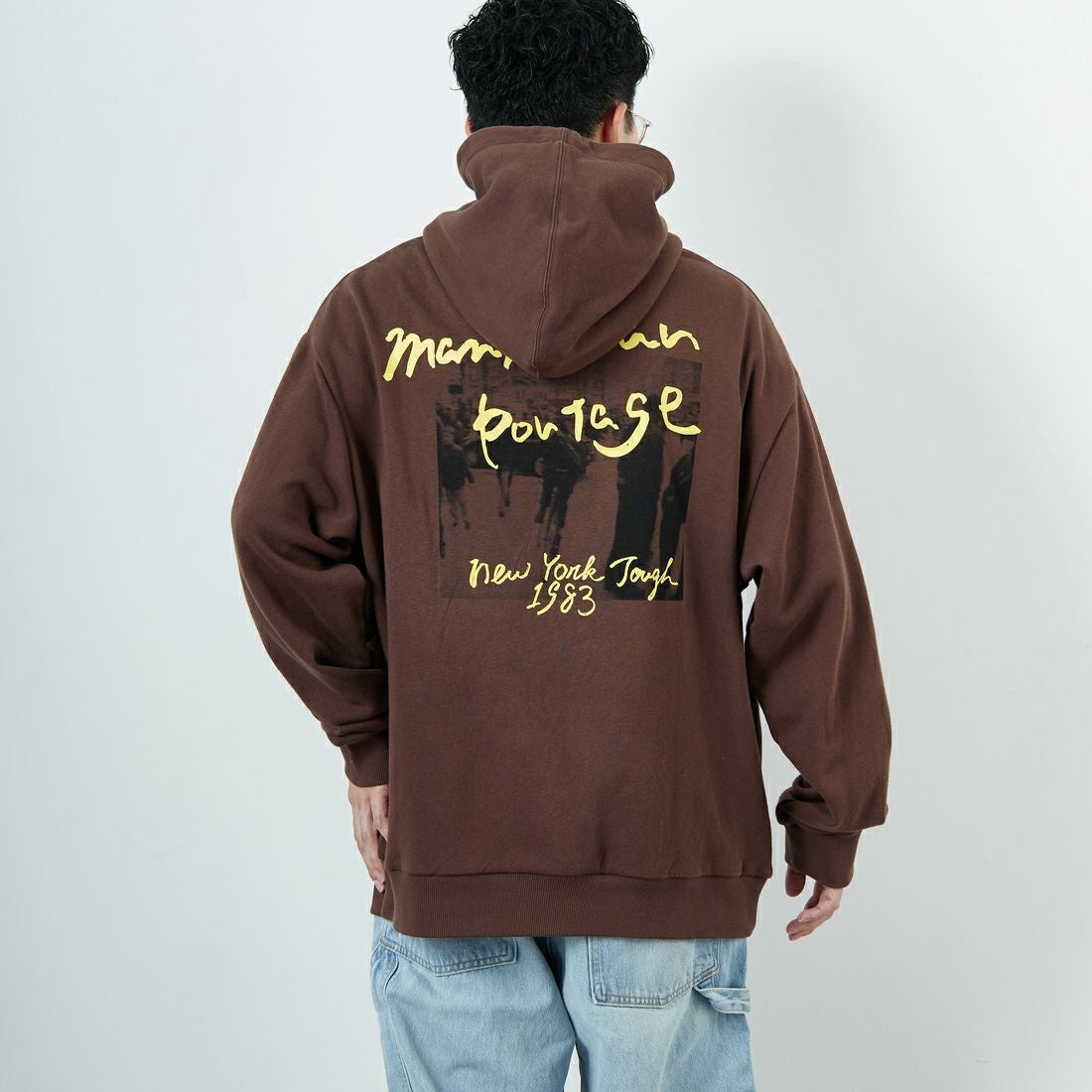 D.BROWN&&モデル身長：168cm 着用サイズ：L&&