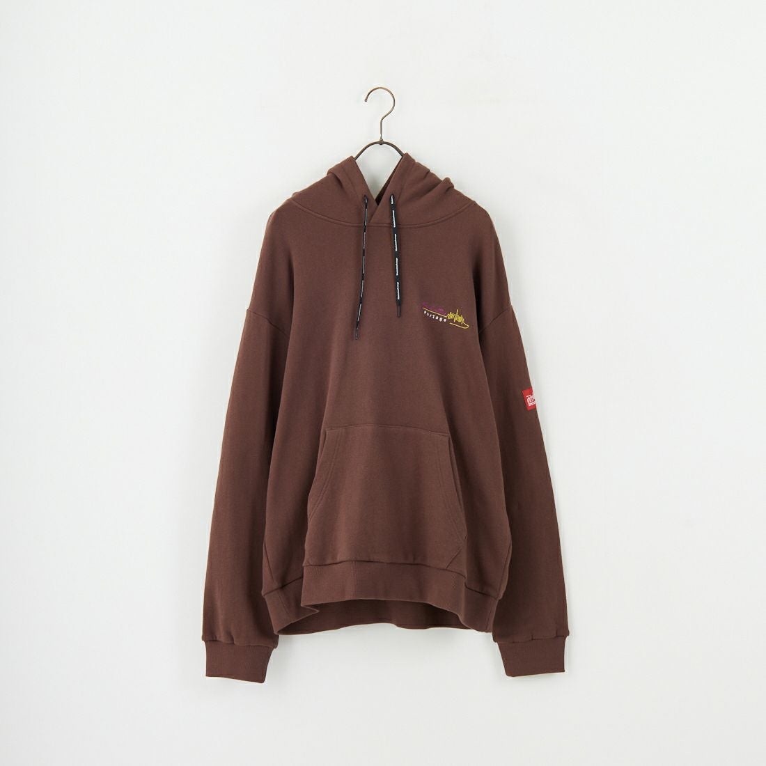 MANHATTAN PORTAGE [マンハッタンポーテージ] 別注 バックフォトプリントパーカー [25FWMP-IN73-JF] D.BROWN