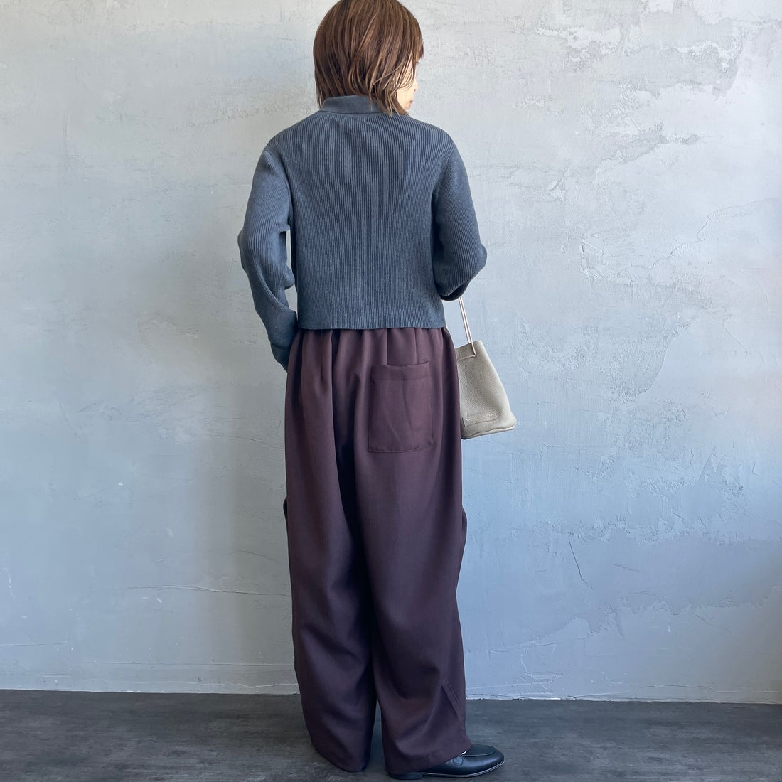 mizuiro ind [ミズイロインド] ワイドカーゴパンツ [1-260016A