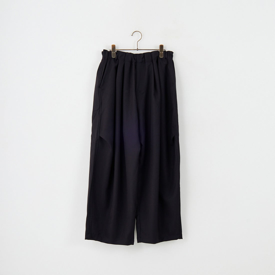 mizuiro ind [ミズイロインド] ワイドカーゴパンツ [1-260016A] 99 BLACK