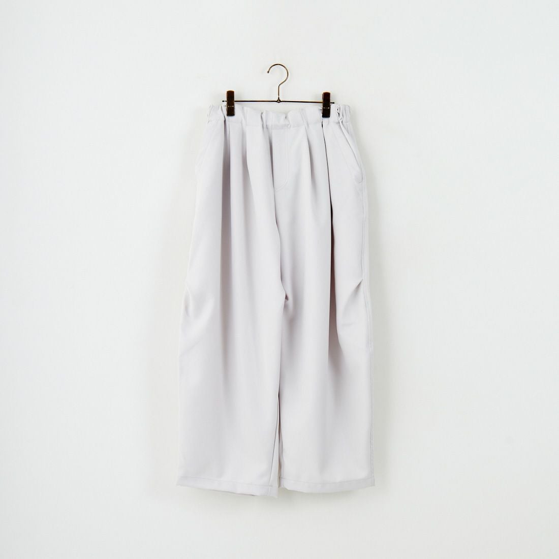 mizuiro ind [ミズイロインド] ワイドカーゴパンツ [1-260016A] 90 L.GRAY