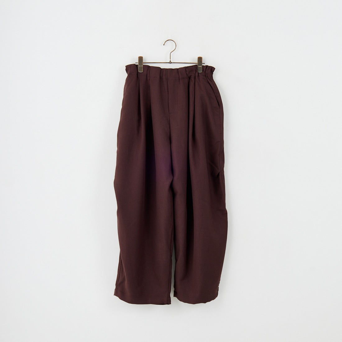 mizuiro ind [ミズイロインド] ワイドカーゴパンツ [1-260016A] 44 BROWN