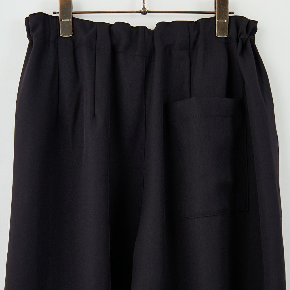 mizuiro ind [ミズイロインド] ワイドカーゴパンツ [1-260016A] 99 BLACK