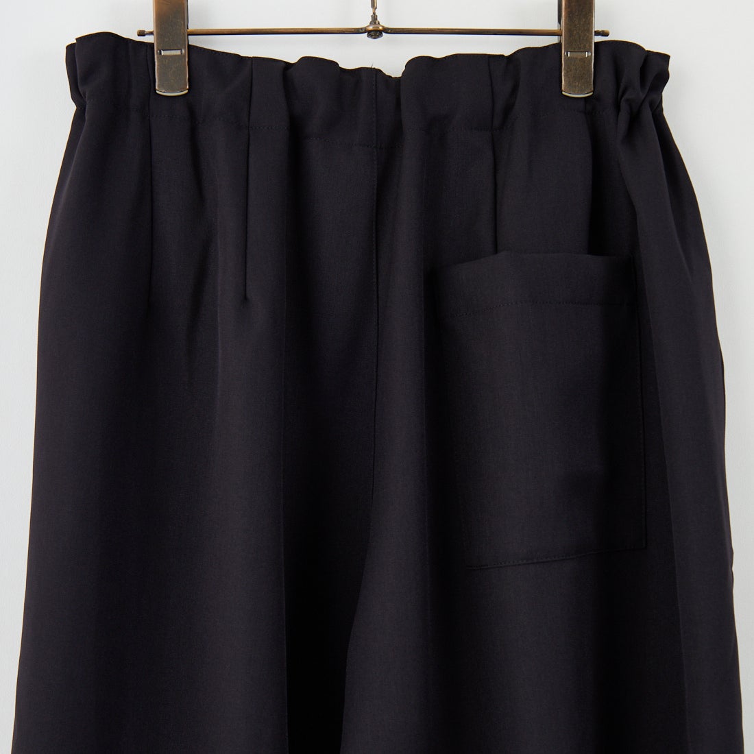 mizuiro ind [ミズイロインド] ワイドカーゴパンツ [1-260016A] 99 BLACK