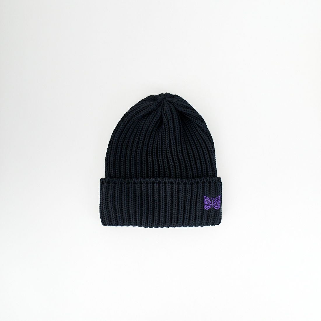 ニードルス　ワッチキャップ メリノウール　RW056E　ブラック　新品 Needles [ニードルズ] メリノウールワッチキャップ [RW056]｜ジーンズ