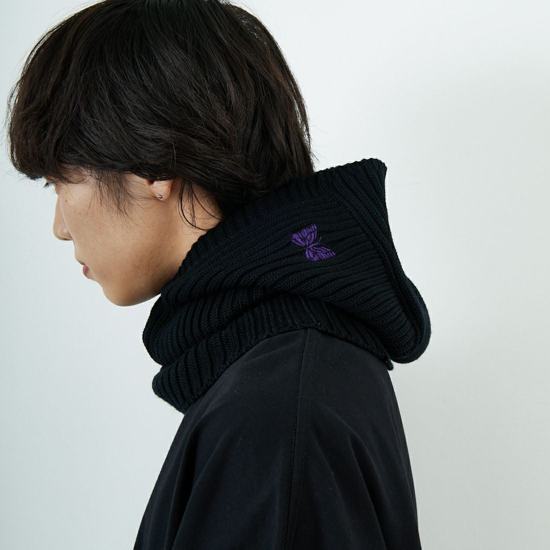 Needles [ニードルズ] メリノウールバラクラバ [RW057] E BLACK