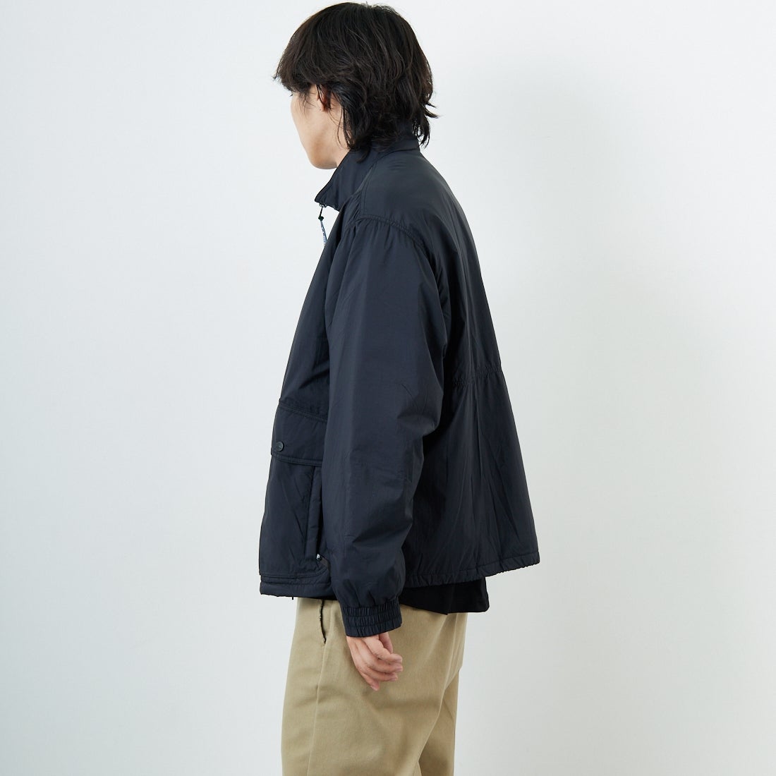 L.L.BEAN [エルエルビーン] Bean's ウィンディリッジ インサレーションジャケット [5575-2041] 48 NIGHT &&モデル身長：179cm 着用サイズ：L&&
