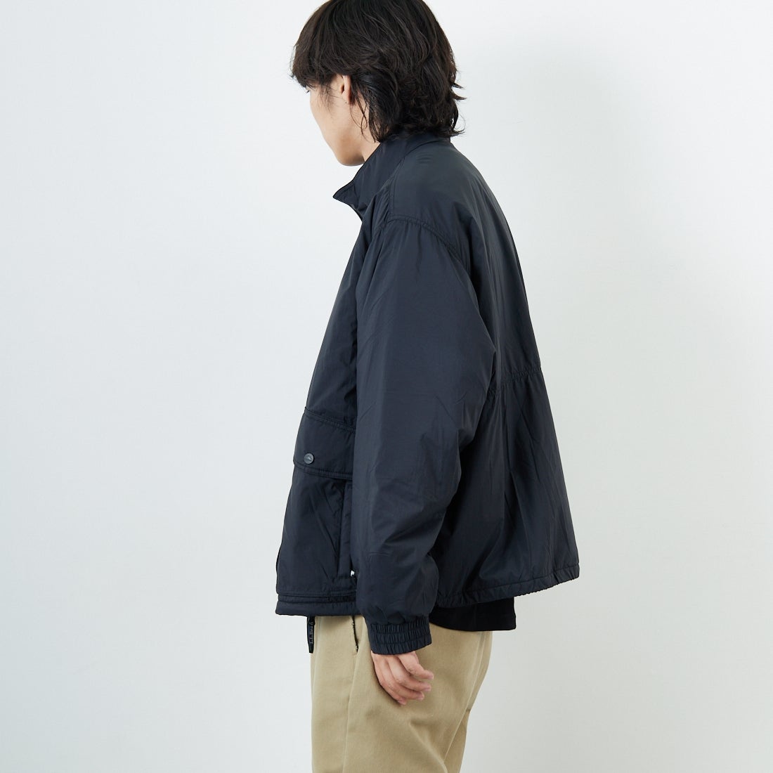 L.L.BEAN [エルエルビーン] Bean's ウィンディリッジ インサレーションジャケット [5575-2041] 48 NIGHT &&モデル身長：179cm 着用サイズ：L&&