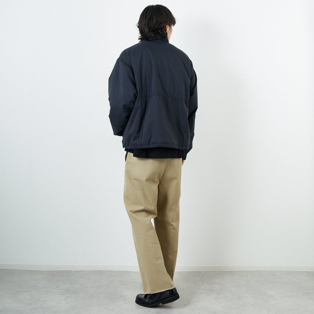L.L.BEAN [エルエルビーン] Bean's ウィンディリッジ インサレーションジャケット [5575-2041] 48 NIGHT &&モデル身長：179cm 着用サイズ：L&&