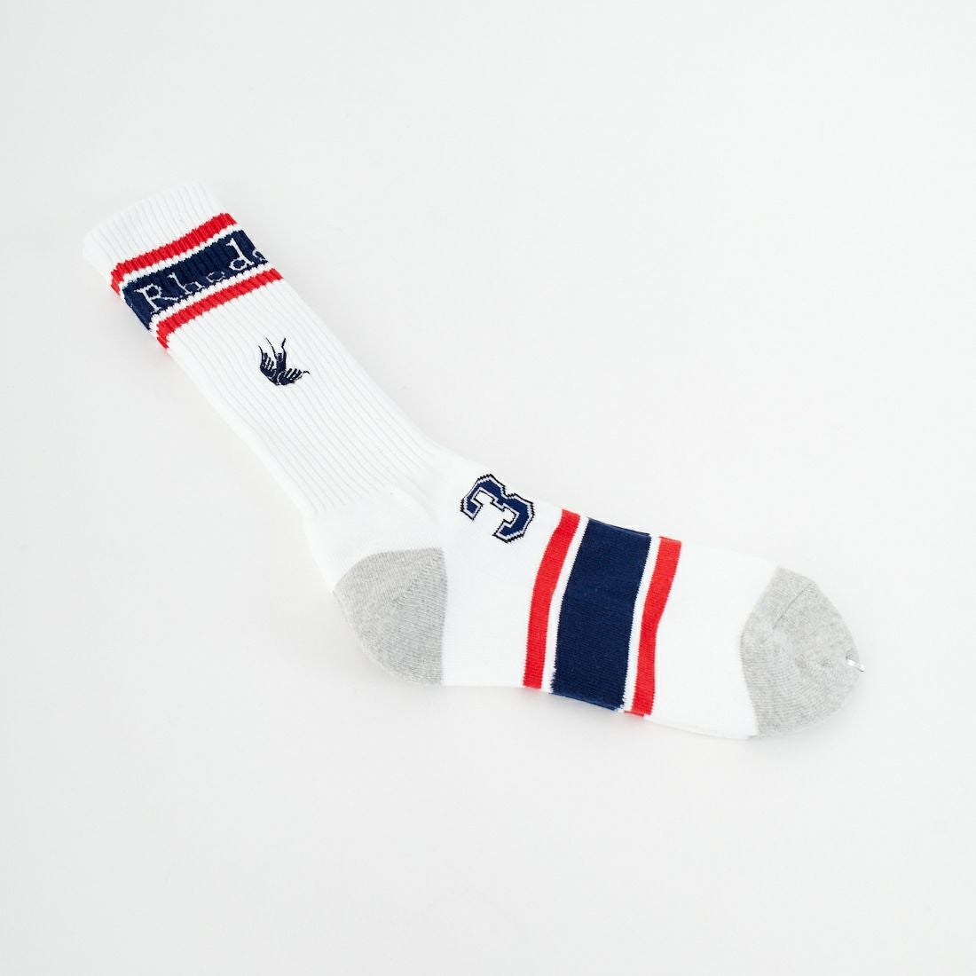 RhodolirioN [ロドリリオン] ライン&ナンバリングソックス [RV1111] A WHITE