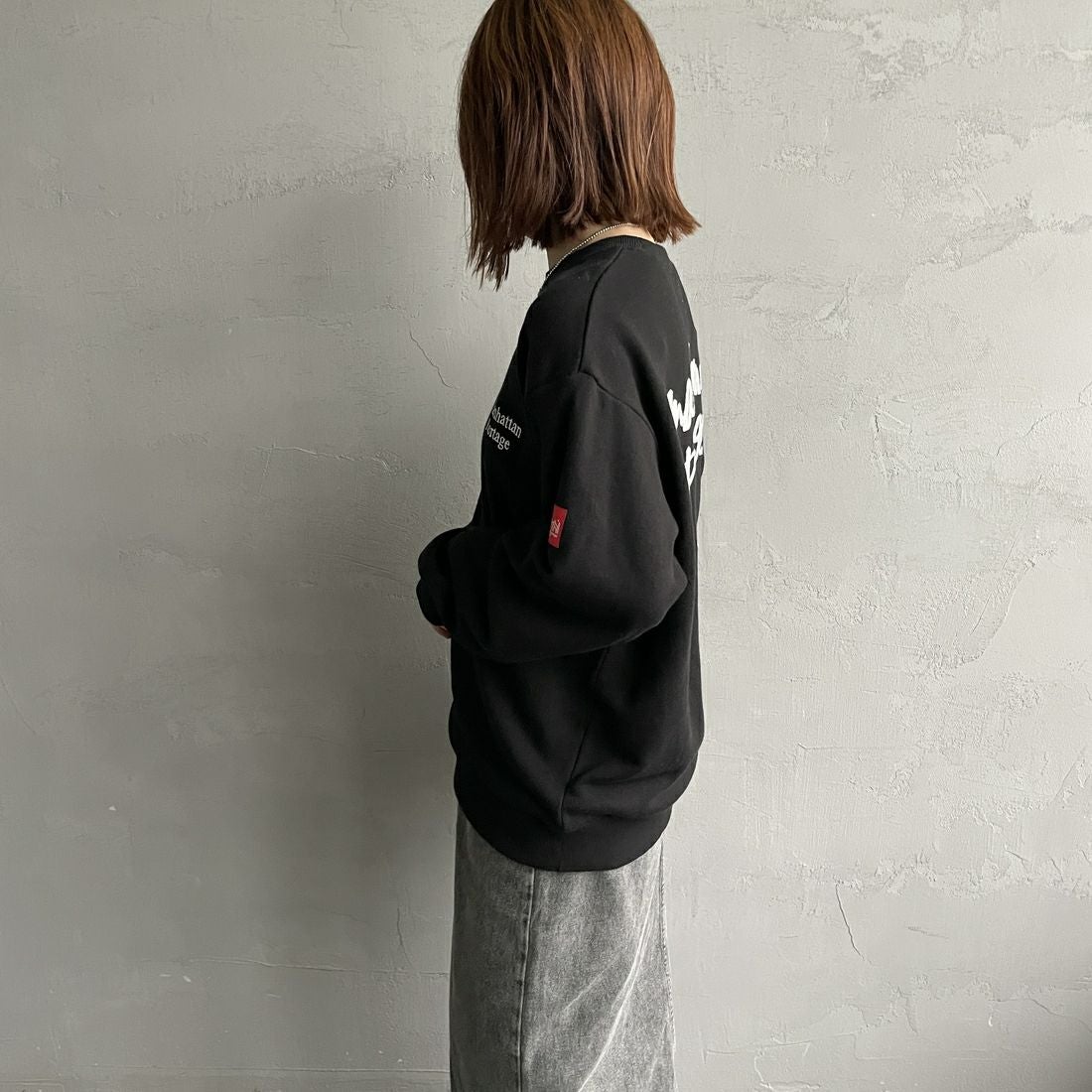 MANHATTAN PORTAGE [マンハッタンポーテージ] 別注 手書き風バック刺繍