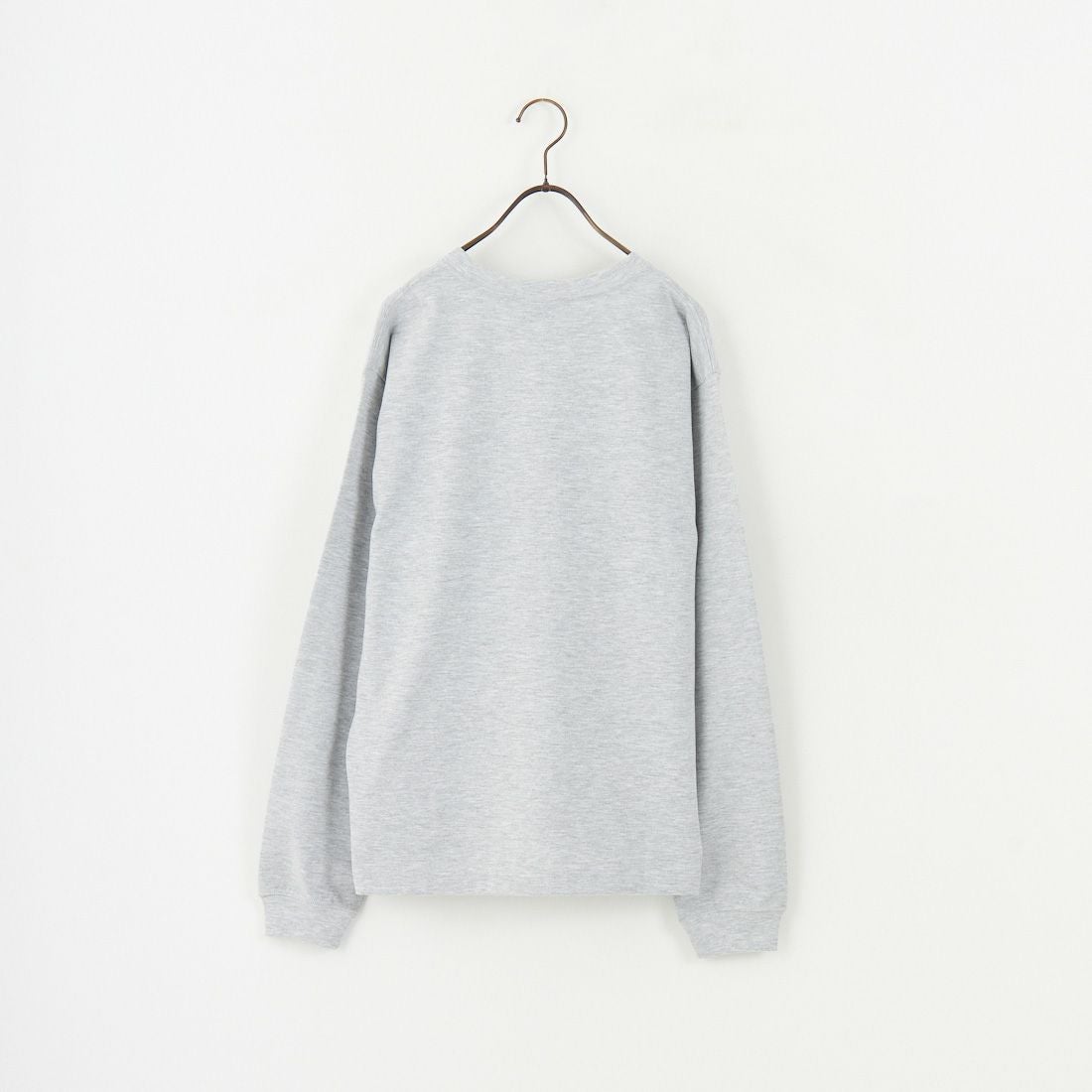 THOUSAND MILE [サウザンド マイル] ワンポイント刺繍ロゴ ロングスリーブTシャツ [TM252TC00280] 15 MD.GRY