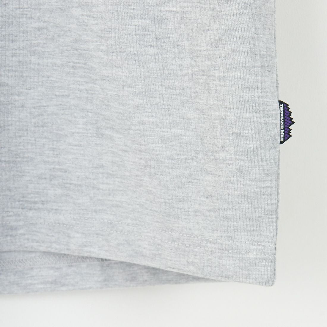 THOUSAND MILE [サウザンド マイル] ワンポイント刺繍ロゴ ロングスリーブTシャツ [TM252TC00280] 15 MD.GRY
