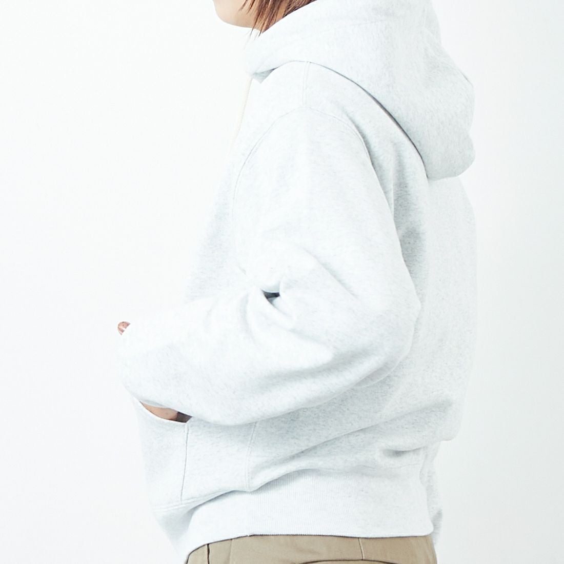 L.L.BEAN [エルエルビーン] 19 BIRCH PORTAGE フルジップフーデッドスウェット [5475-1135] 19 BIRCH &&モデル身長：168cm 着用サイズ：M&&