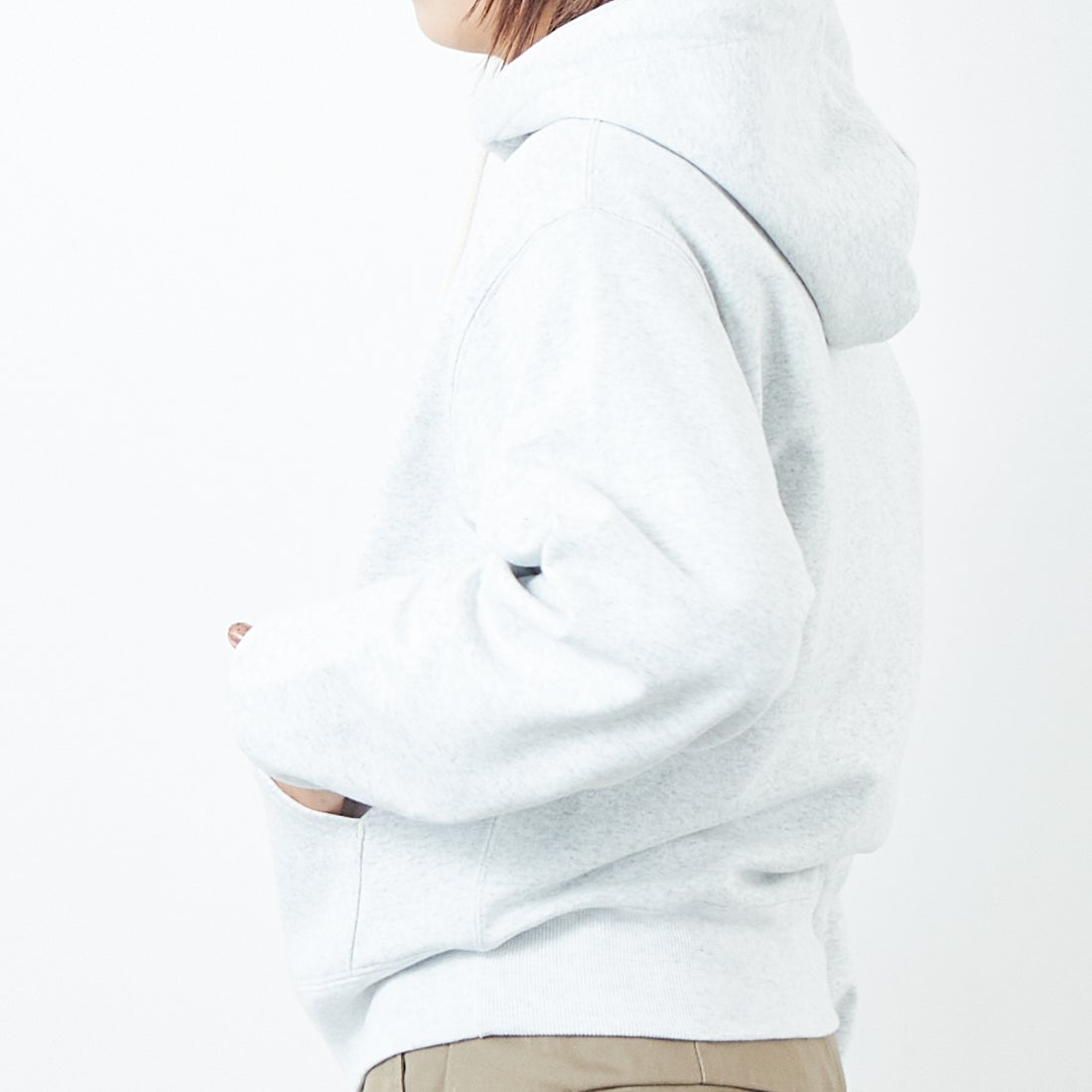 L.L.BEAN [エルエルビーン] 19 BIRCH PORTAGE フルジップフーデッドスウェット [5475-1135] 19 BIRCH &&モデル身長：168cm 着用サイズ：M&&