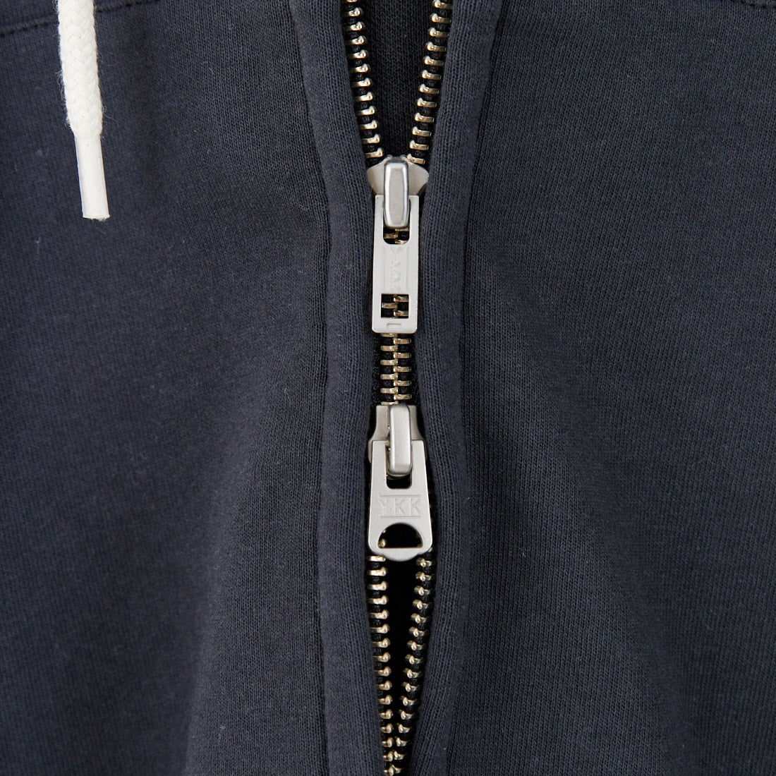 L.L.BEAN [エルエルビーン] PORTAGE フルジップフーデッドスウェット [5475-1135] 48 DK.CHAR