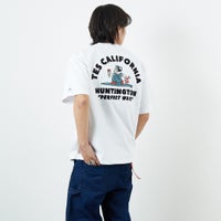 07 WHITE&&モデル身長：179cm 着用サイズ：M&&