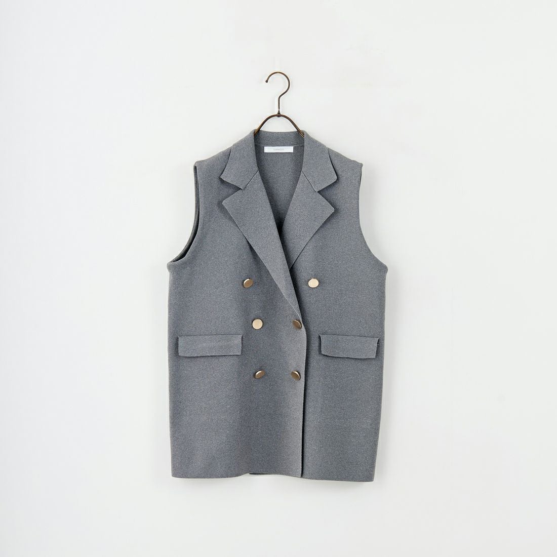 TORRAZZO DONNA [トラッゾドンナ] ミラノリブニットベスト [6260-410