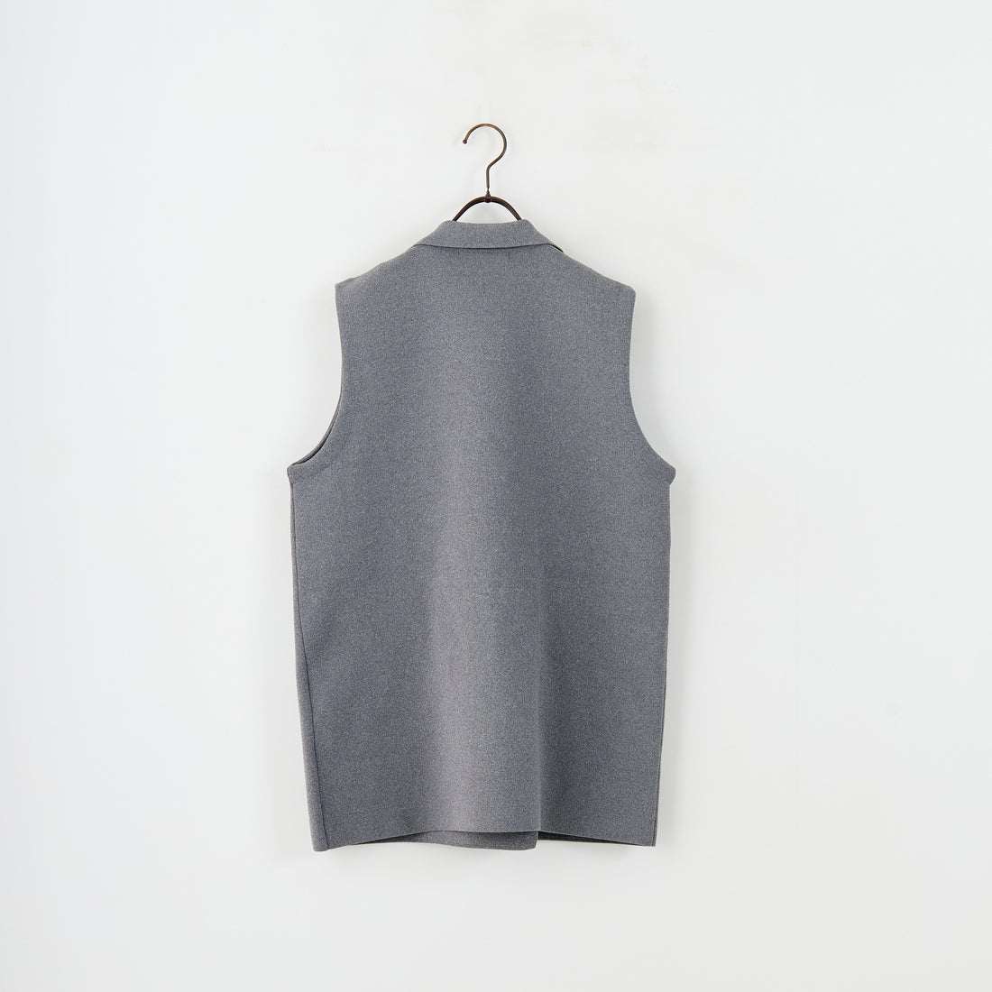 TORRAZZO DONNA [トラッゾドンナ] ミラノリブニットベスト [6260-410] 13 GRAY