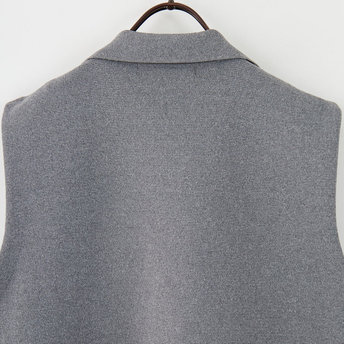 TORRAZZO DONNA [トラッゾドンナ] ミラノリブニットベスト [6260-410] 13 GRAY