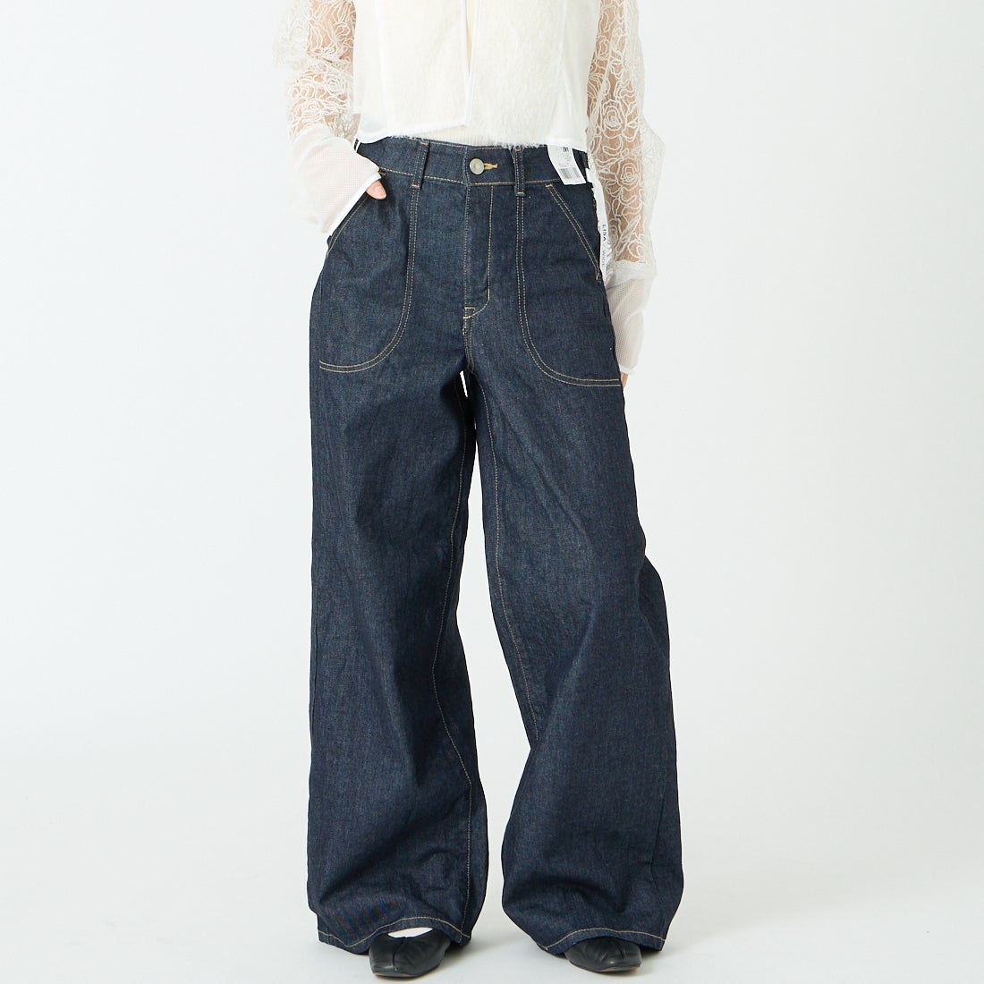 00 O.W&&モデル身長：162cm 着用サイズ：M&&