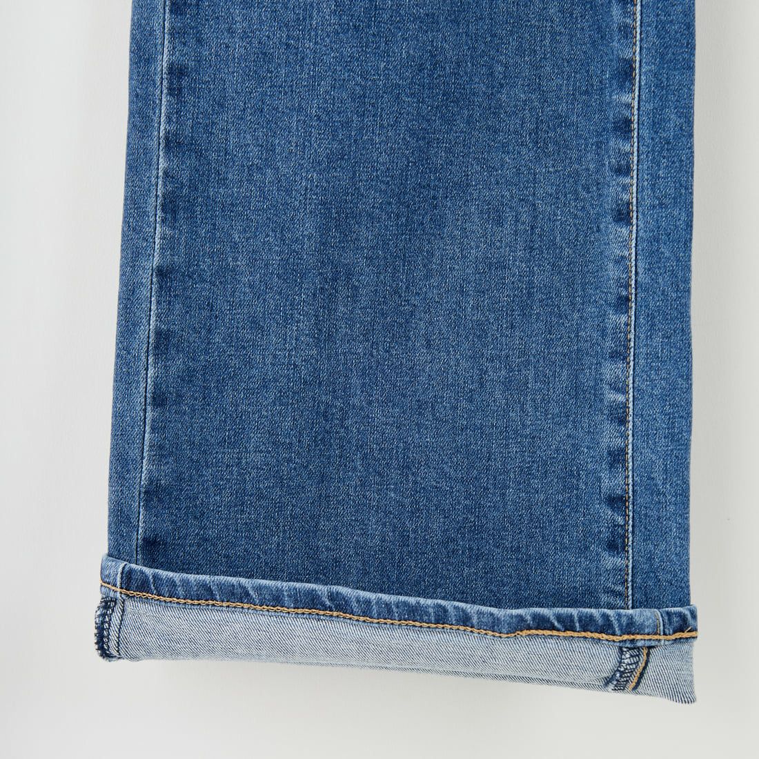 SOMETHING [サムシング] LISA レースアップワイドデニム [SEA580] 98 L.BLUE