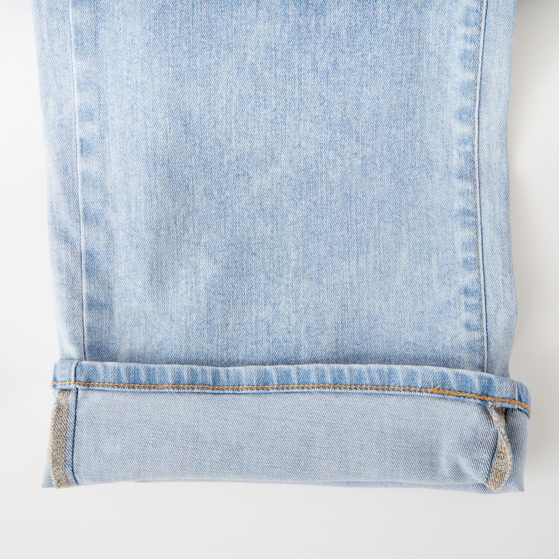 SOMETHING [サムシング] LISA レースアップワイドデニム [SEA580] 79 BLEACH