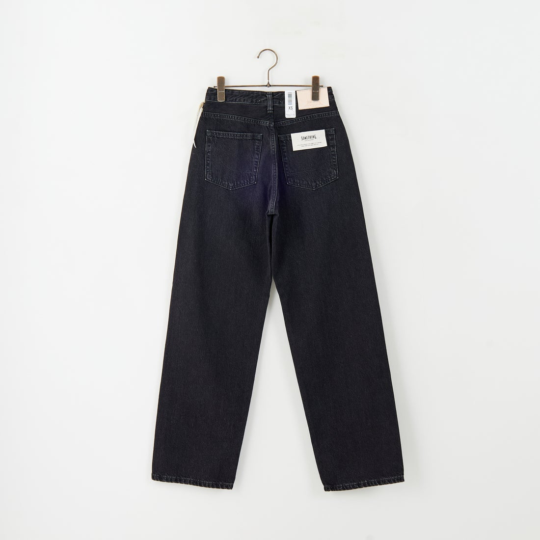 SOMETHING [サムシング] ELSA ヴィンテージルーズストレートデニム [SEA15] 83 BLACK