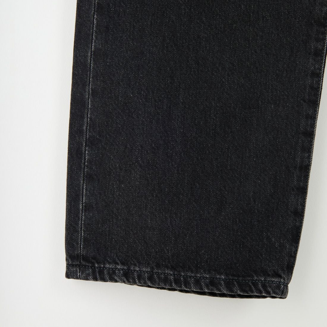 SOMETHING [サムシング] ELSA ヴィンテージルーズストレートデニム [SEA15] 83 BLACK