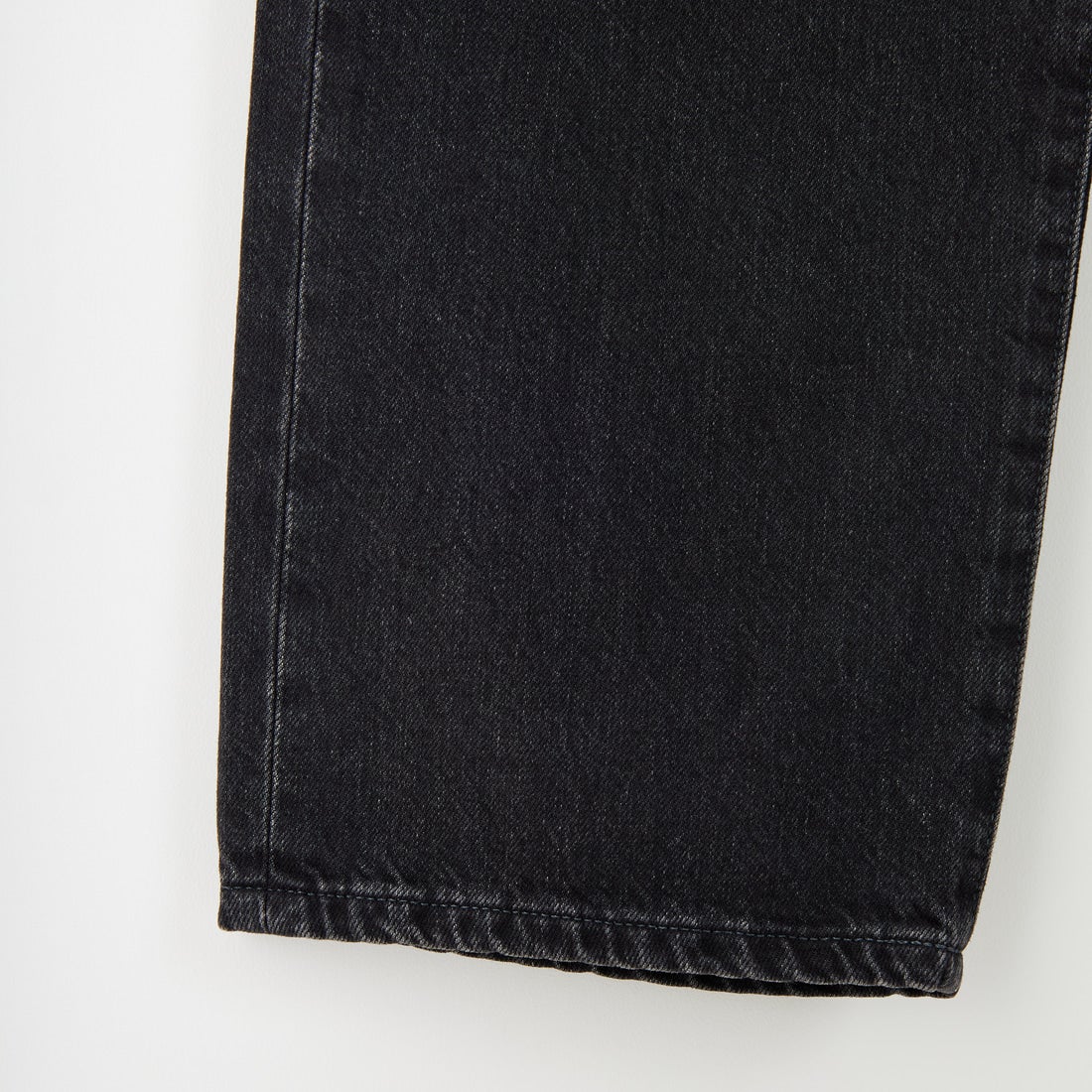 SOMETHING [サムシング] ELSA ヴィンテージルーズストレートデニム [SEA15] 83 BLACK