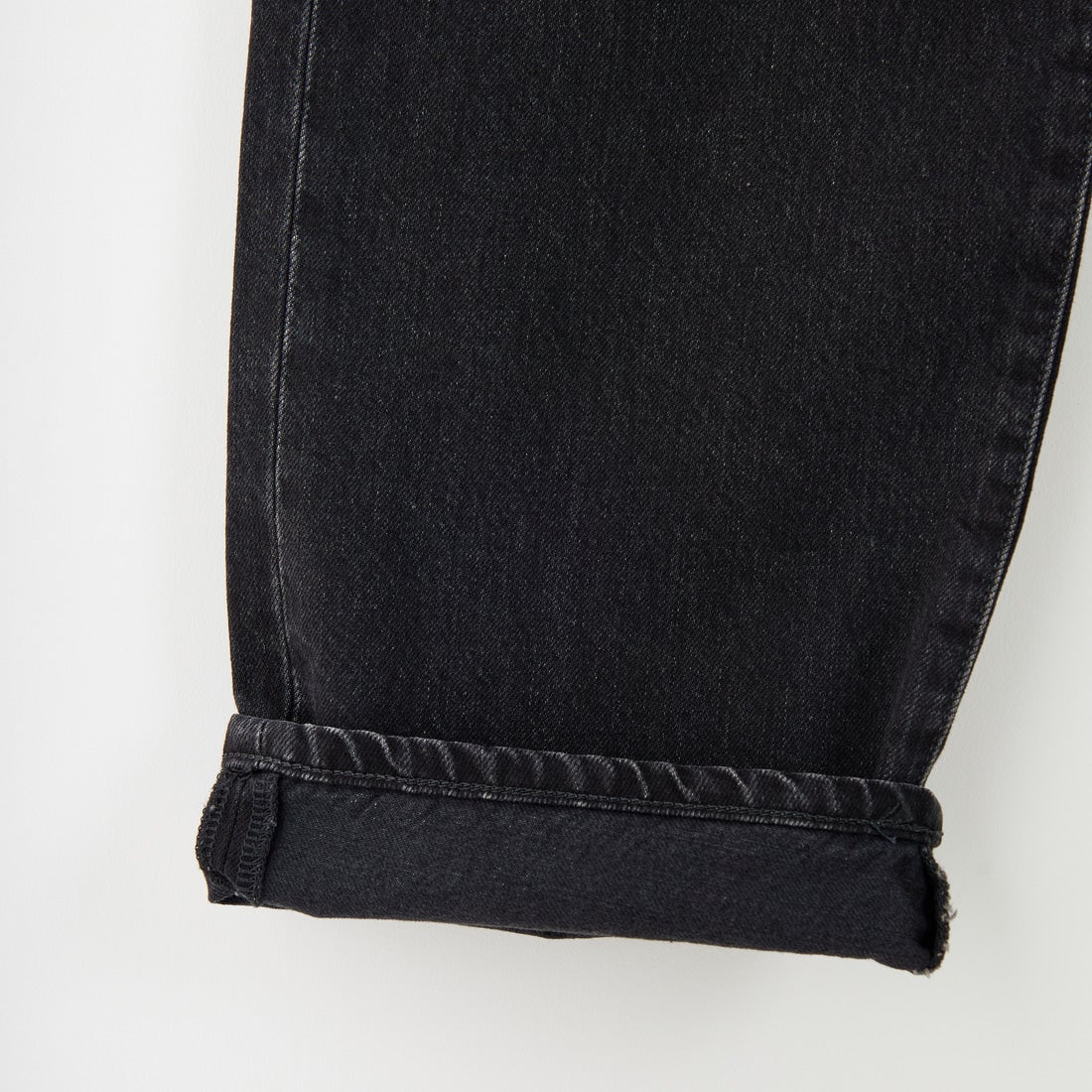 SOMETHING [サムシング] ELSA ヴィンテージルーズストレートデニム [SEA15] 83 BLACK