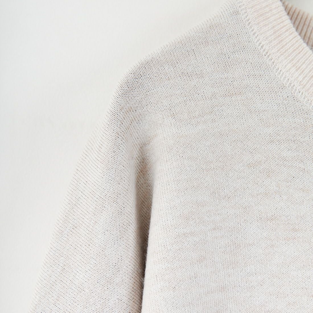 Americana × JEANS FACTORY [アメリカーナ × ジーンズファクトリー] 別注 ショート丈 フロントロゴ スウェットライクニット [ASO-C-003-2-JF] ｱｲﾎﾞﾘｰ