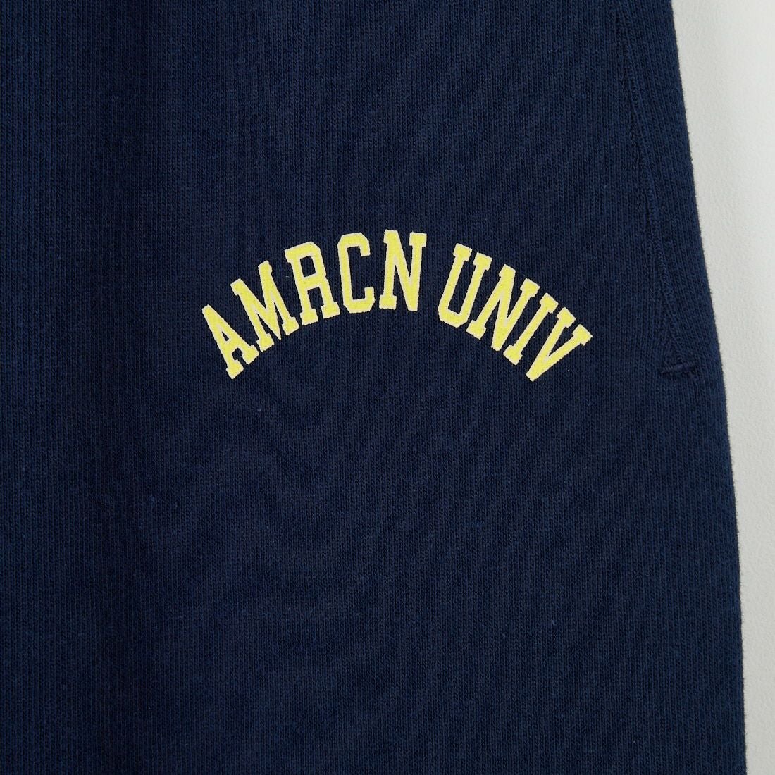 Americana × JEANS FACTORY [アメリカーナ × ジーンズファクトリー] 別注 カレッジロゴ スウェットパンツ [BRF-788A-1-JF] ﾈｲﾋﾞｰ