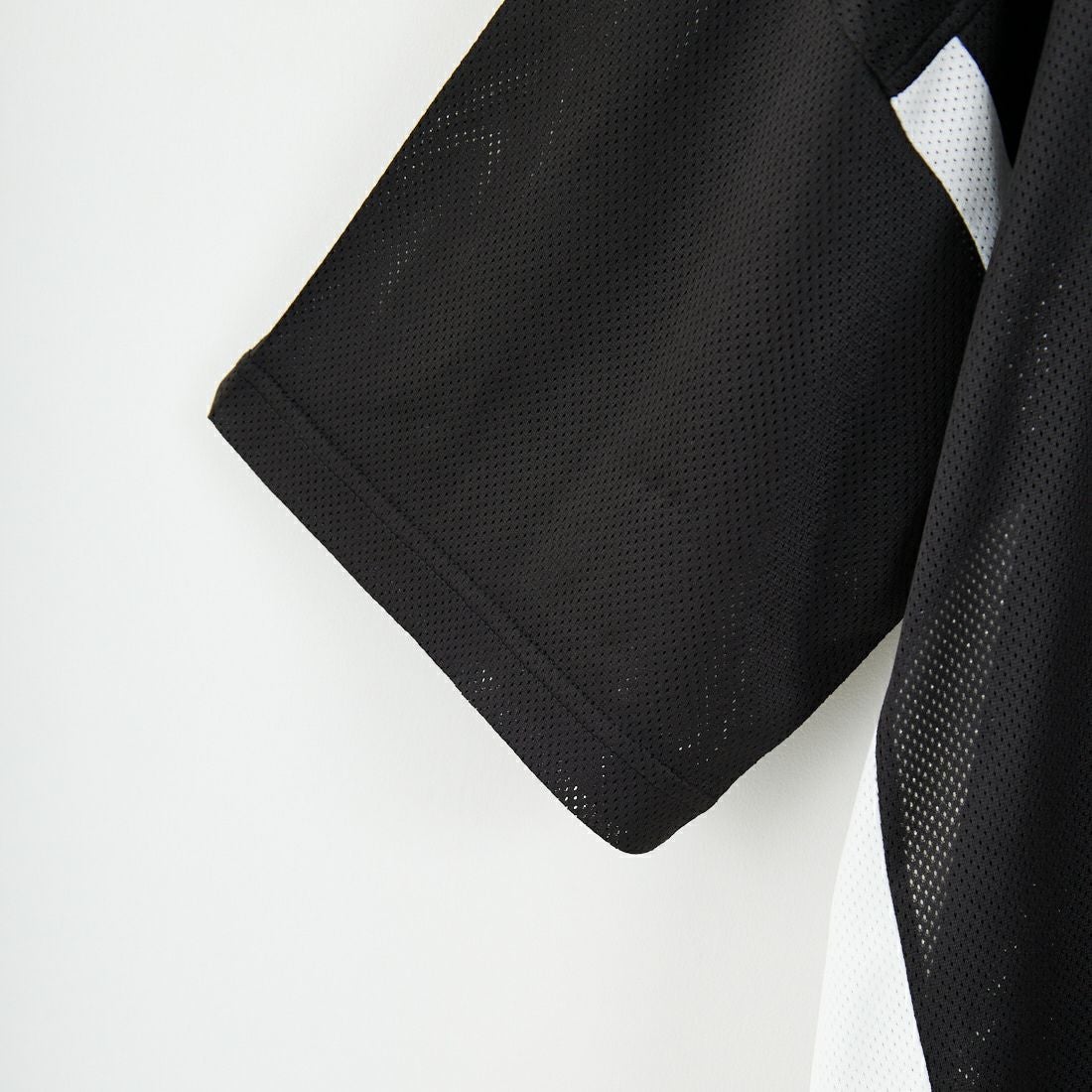 X-girl [エックスガール] フットボールメッシュTシャツワンピース [105253041001] BLACK